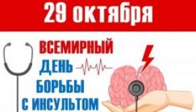 Неделю с 28 октября по 3 ноября 2024 года Министерство здравоохранения Российской Федерации объявило Неделей борьбы с инсультом