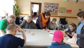 Сегодня на отделении «Милосердия» случился настоящий турнир! 