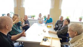 Сегодня на 9-м отделении Милосердия царила по-настоящему «горячая» атмосфера