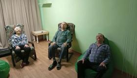 Каждую неделю по вторникам в нашем интернате проходит сеанс релаксации